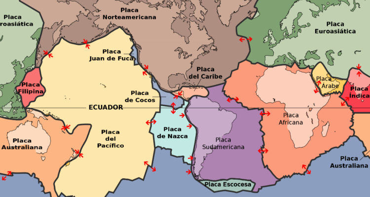Placas tectónica sismos
