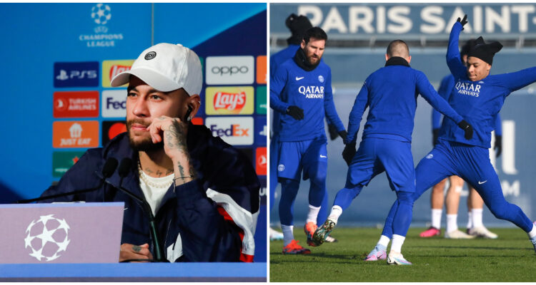 PSG Champions Messi Neymar Mbappé