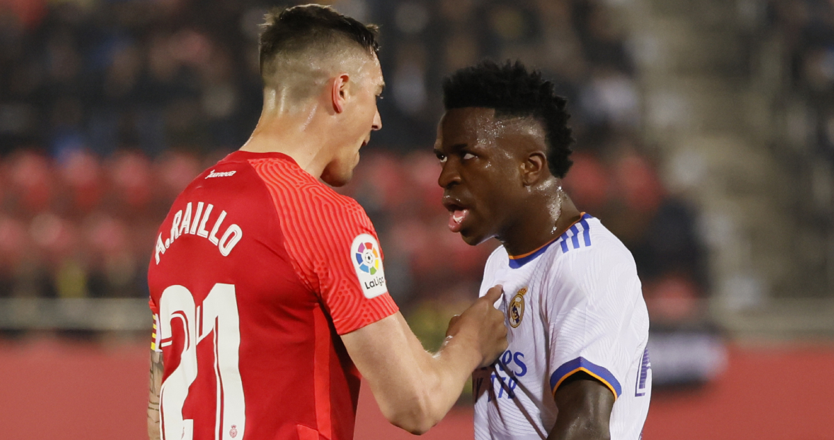 ataque del capitán del Mallorca que reflota en contra de Vinícius