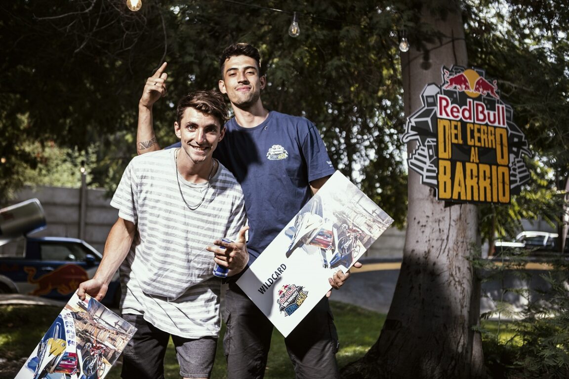 Lorenzo Guarello y Fernando Riquelme, dos de los ganadores de "Del Cerro al Barrio".