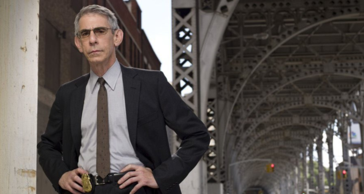 Richard Belzer en su papel del detective John Munch en ‘La ley y el orden’