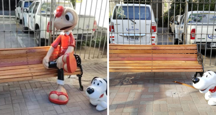 Robo de Condorito en Concepción