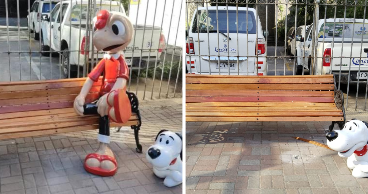 Robo de Condorito en Concepción