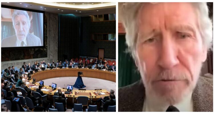 Roger Waters pide fin de la guerra Rusia-Ucrania en intervención en la ONU: “Es el único camino”