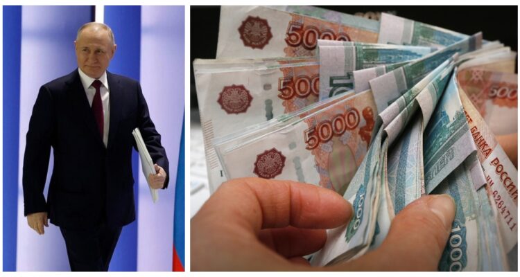 Vladimir Putin, quien inició la guerra contra Ucrania y ha manejado el país frente a las devastadoras sanciones de Occidente.