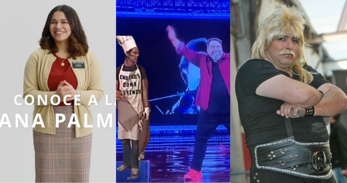 Capturas de memes de la rutina de Rodrigo Villegas en el Festival de Viña