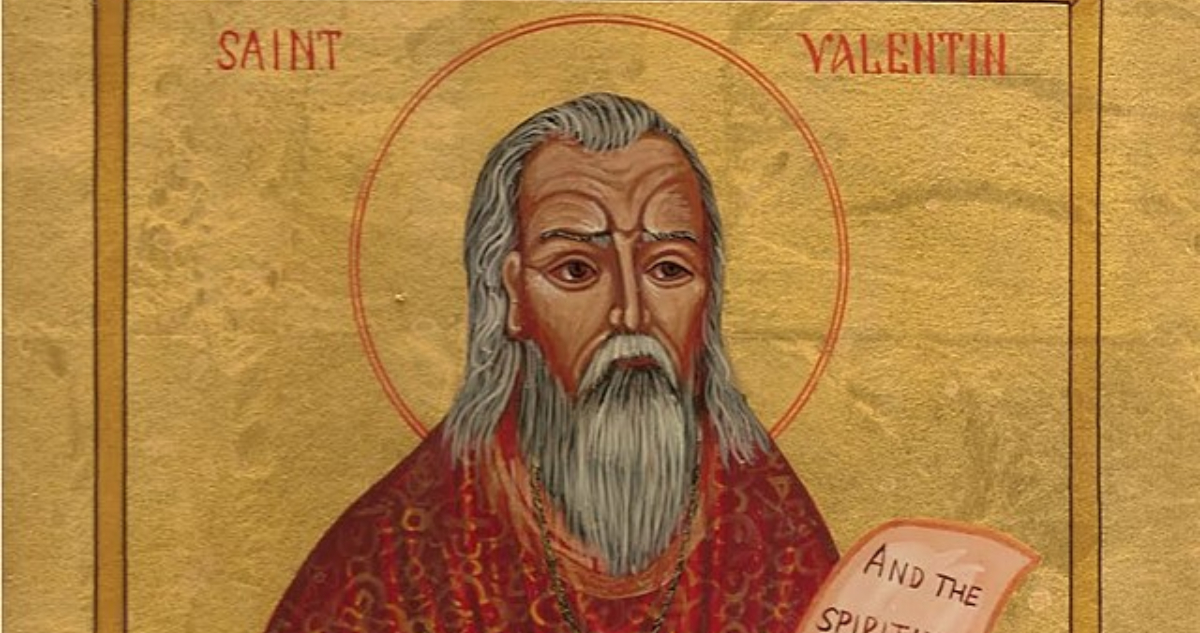 Una imagen sobre cómo habría lucido San Valentín en Roma.