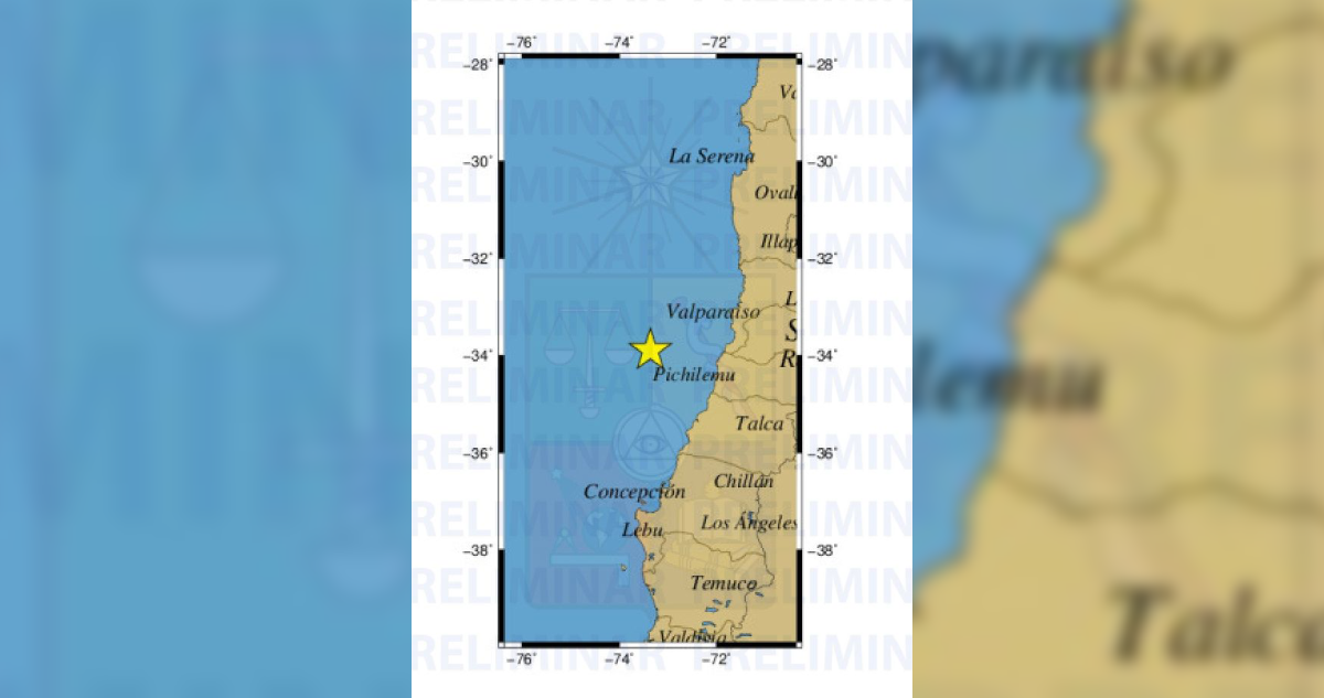 Punto de referencia de sismo