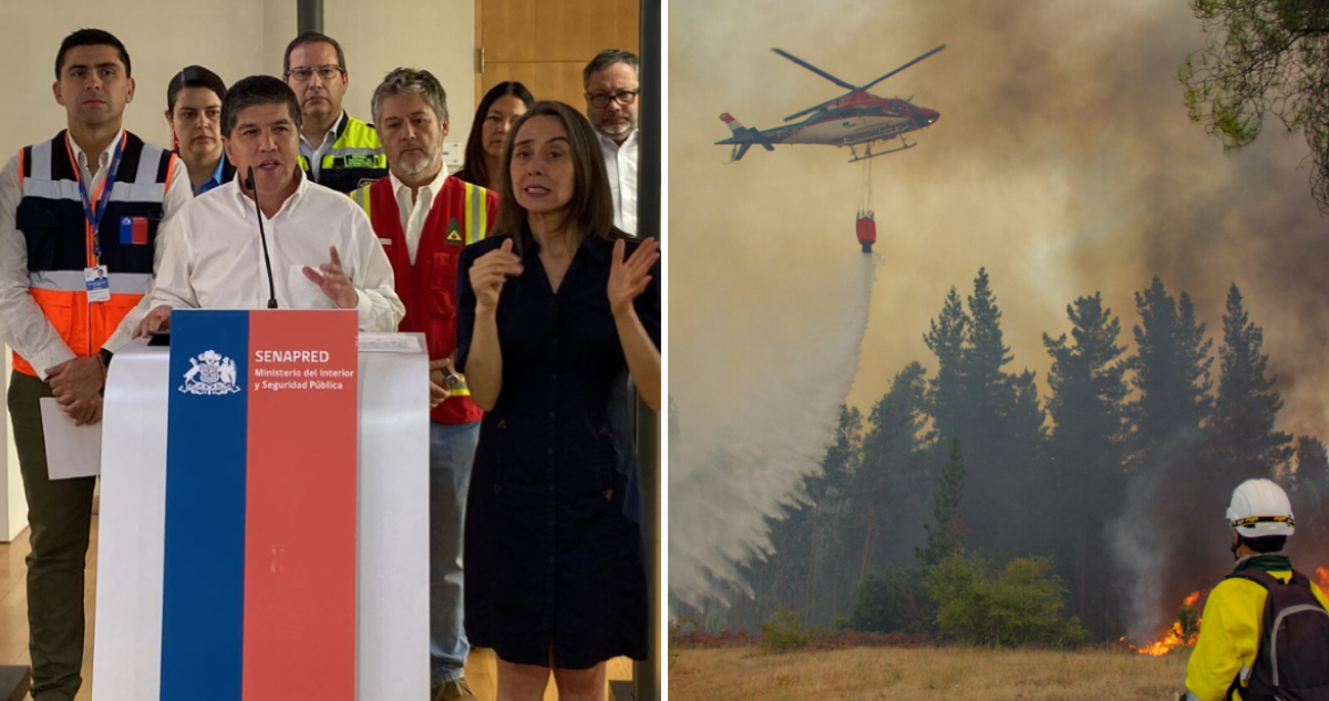 Monsalve descarta ataque armado a aeronaves que combaten incendios forestales