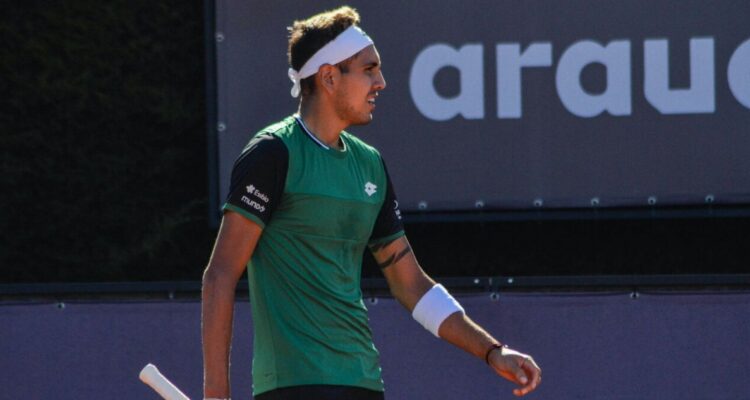 Alejandro Tabilo se vio muy afectado tras la dura derrota en el Chile Open