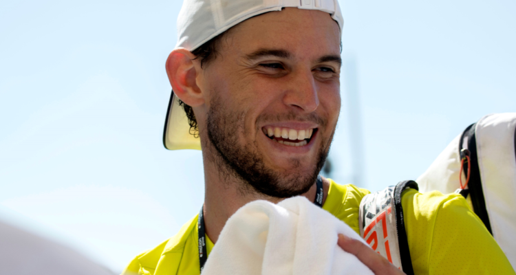 Dominc Thiem ya palpita su participación en el Chile Open de Santiago 2023.