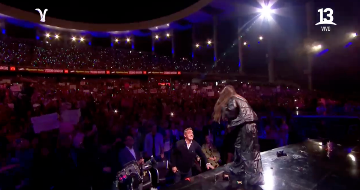 “Mijita rica”: Reppening se transformó en el improvisado intérprete de Tini en Viña 2023