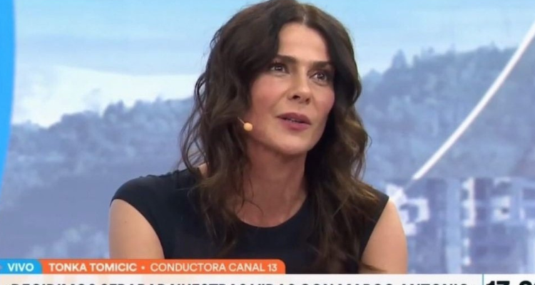 Tonka Tomicic y relación con Canal 13