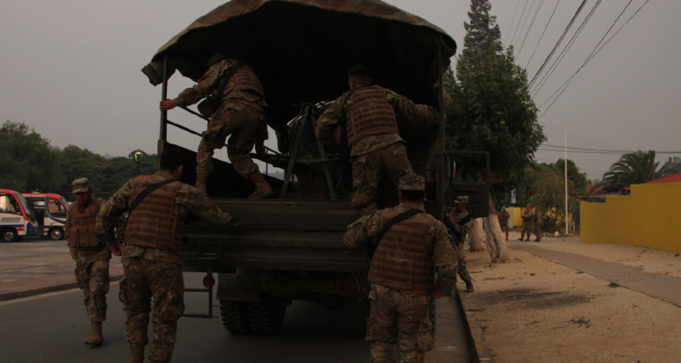Primera jornada de toque de queda dejó 22 detenidos en La Araucanía