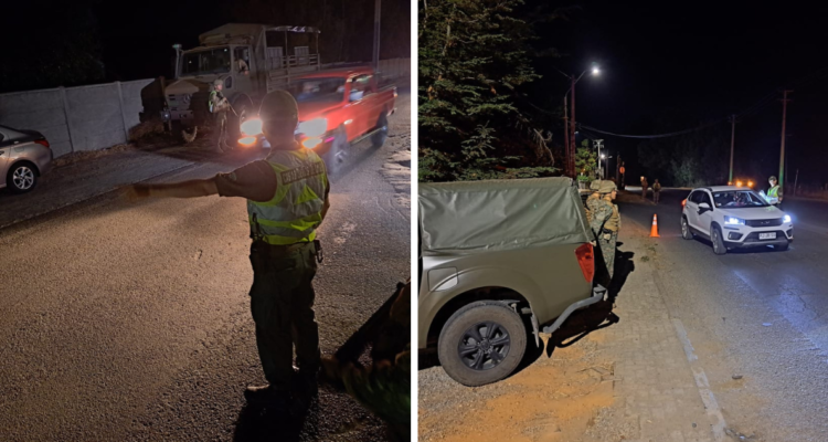 Despliegue militar toque de queda