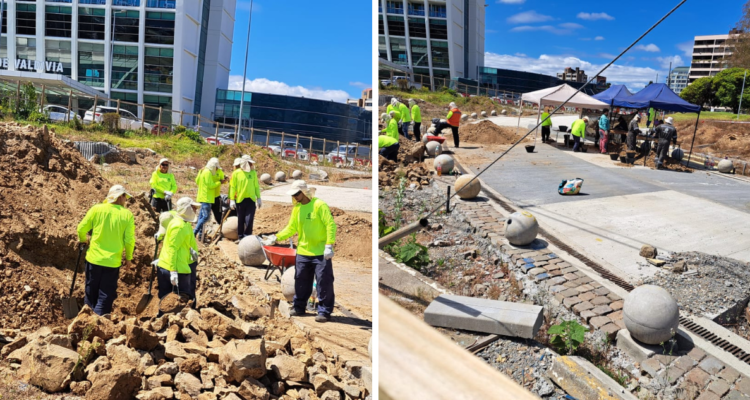 Comienzan trabajos arqueológicos en plazas de Valdivia