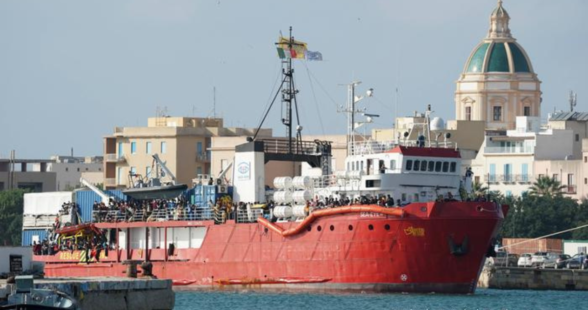 barco en Italia