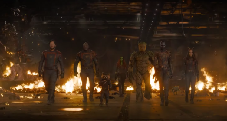 Captura del tráiler de la tercera entrega de Guardianes de la galaxia