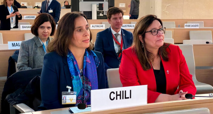 Discurso de Urrejola ante ONU por DDHH, con foco en golpe y estallido