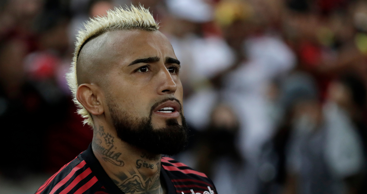 Arturo Vidal pide perdón tras la última rabieta en Flamengo.