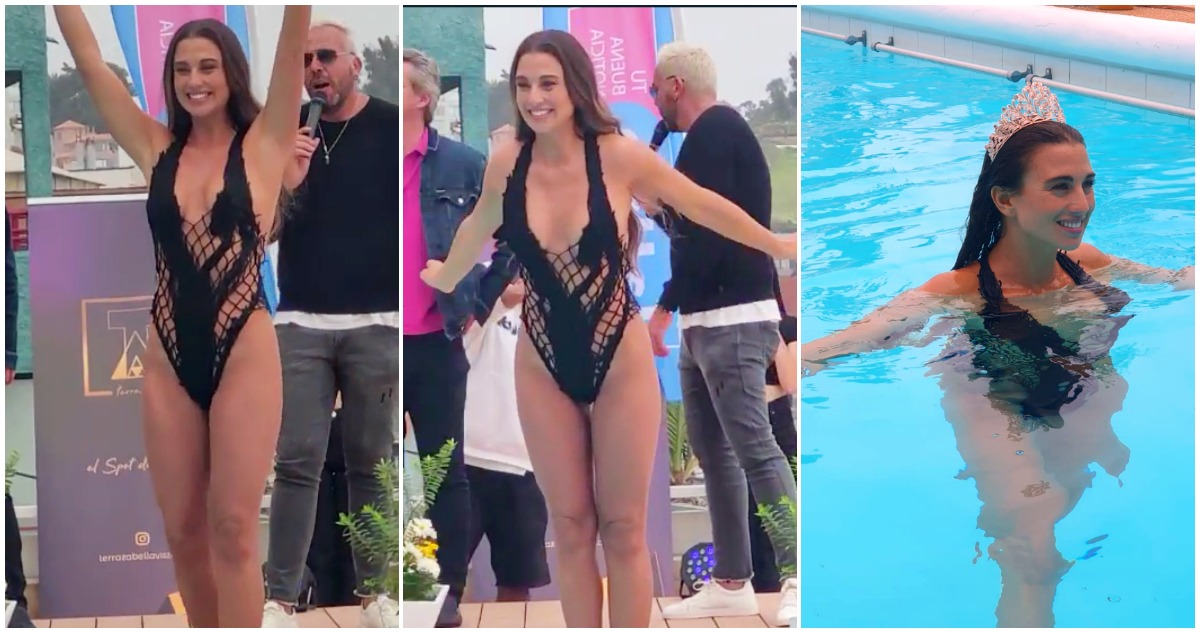 TIta Ureta hace piscinazo