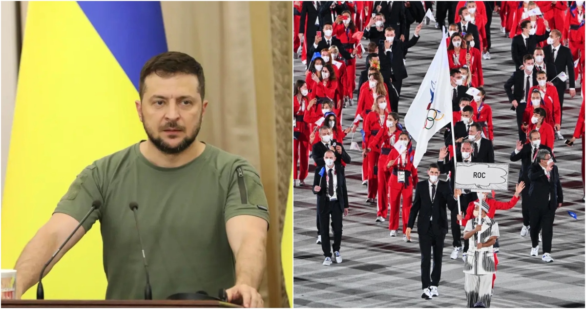Zelenski pide que Rusia no compita en los JJ.OO.