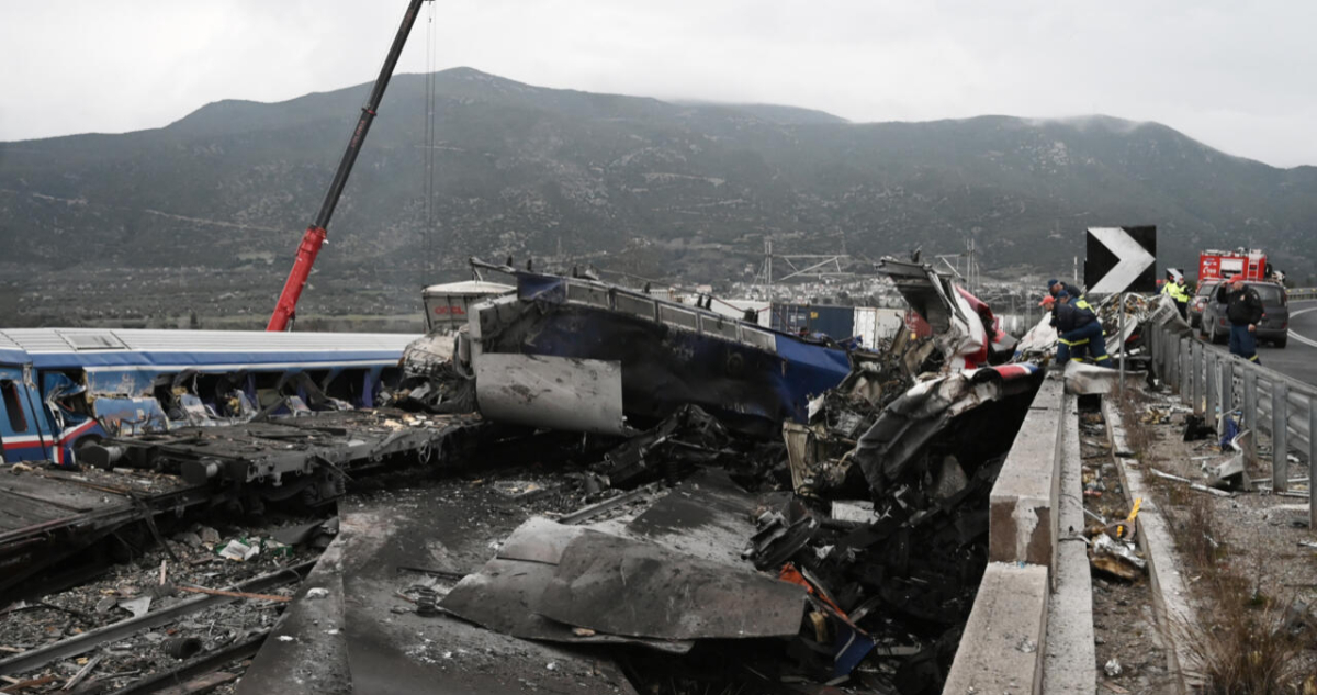 las imágenes del accidente de trenes en Grecia que ha dejado 36 muertos