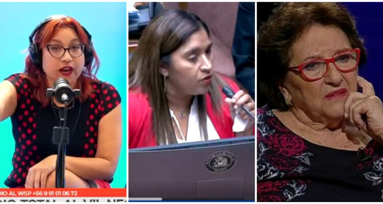 ale valle, fabiola campillai y María luisa cordero