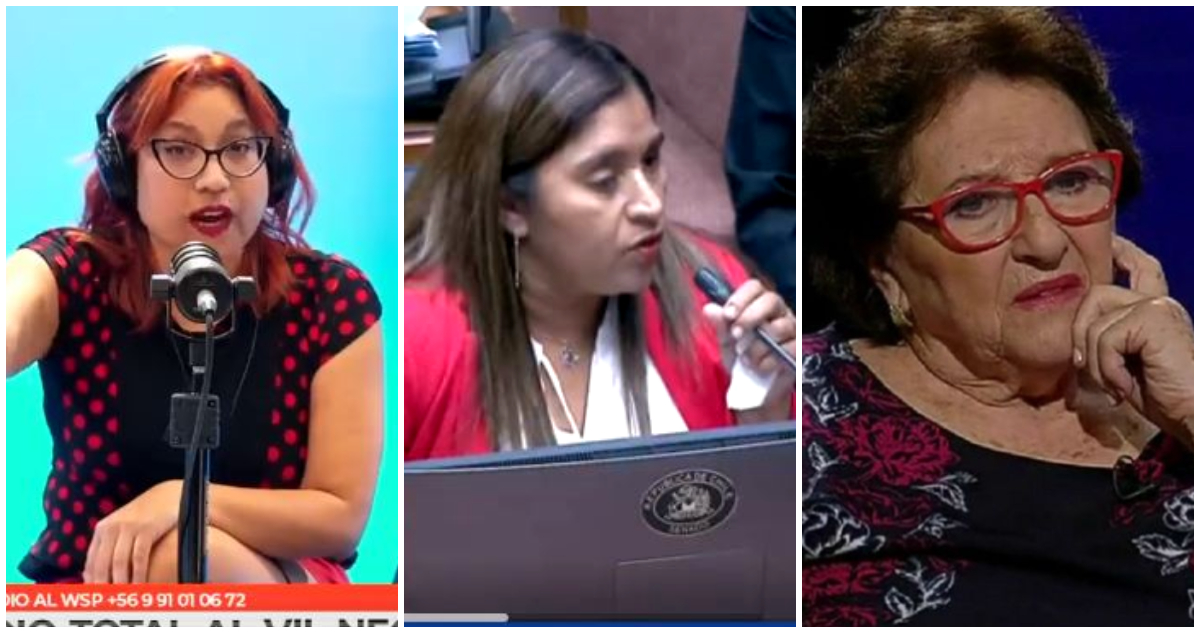 ale valle, fabiola campillai y María luisa cordero