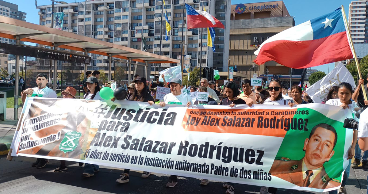 Esposa de carabinero muerto en Concepción: “Ningún apoyo, el presidente no me ha dirigido la palabra”