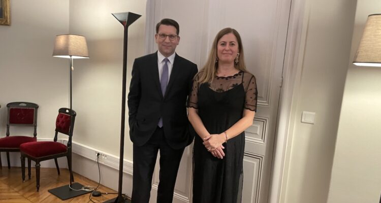 Alexander Neef y Carmen Gloria Larenas