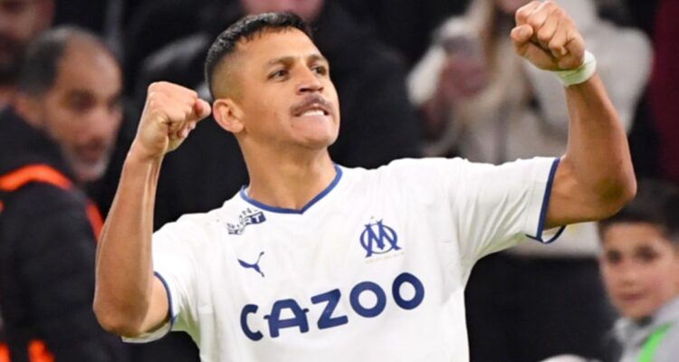 En Francia destacan “la maldición” que rompió Alexis Sánchez en el Olympique de Marsella