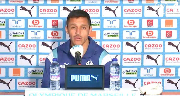 Alexis Sánchez sacó la voz tras la debacle del Marsella en la Copa de Francia