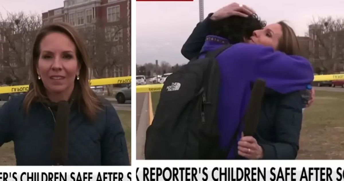 La periodista de Fox News, Alicia Acuña, se reencontró con su hijo mientras reporteaba un tiroteo en el colegio de él