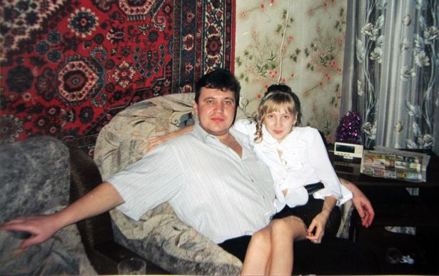 Igor junto a su hija Olga, una de las víctimas de Anatoly Moskvin