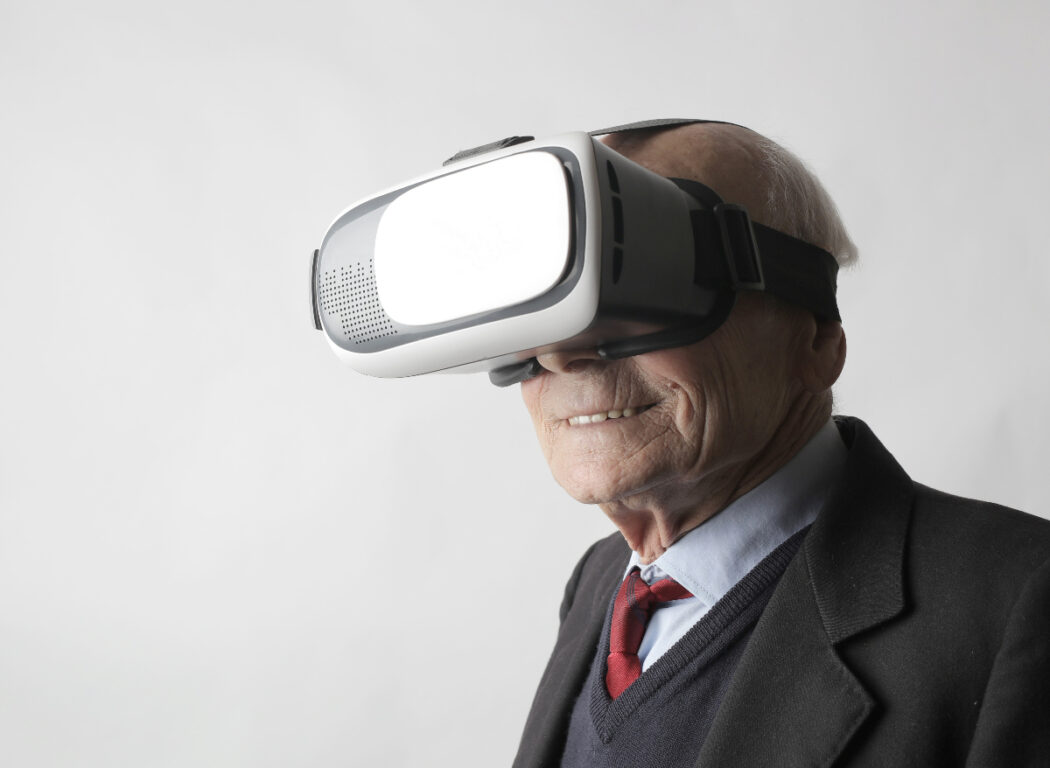 Anciando usando realidad virtual