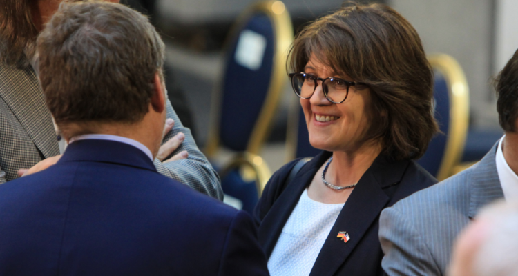 Exsubsecretaria de Relaciones Exteriores Ximena Fuentes.