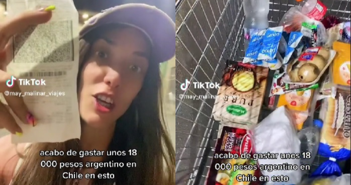 Argentina y precios en supermercado chileno