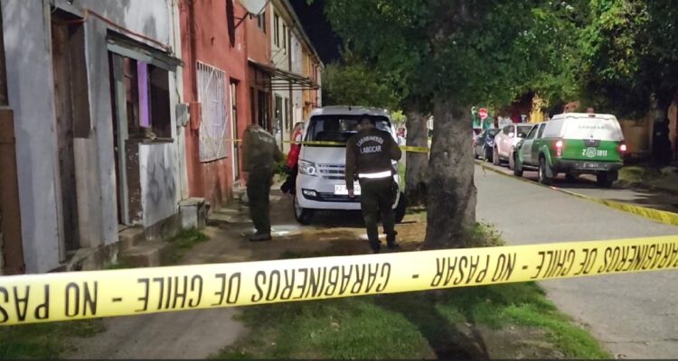 Ataque armado a dos personas en Valdivia