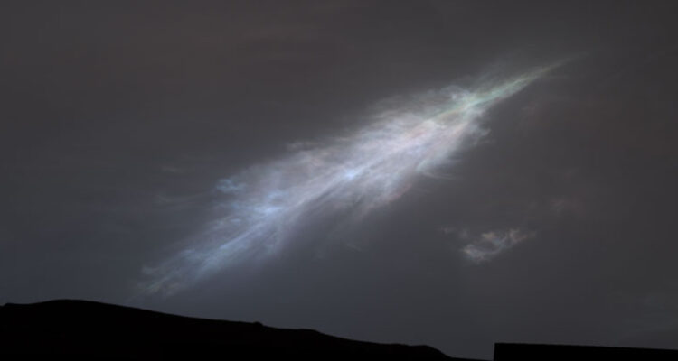 Curiosity capta extraño atardecer en Marte