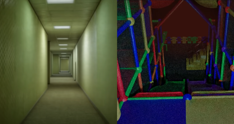 Diversos niveles de backrooms