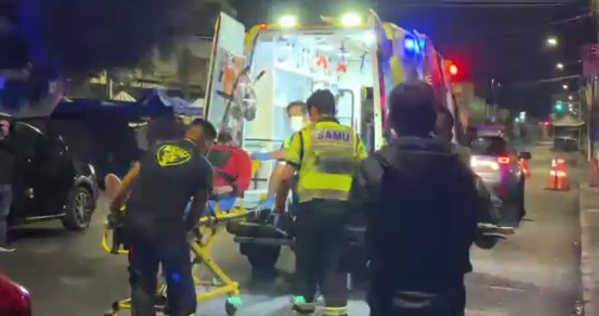 Balean a hombre en el barrio Franklin de Santiago: su acompañante y el victimario huyeron del lugar