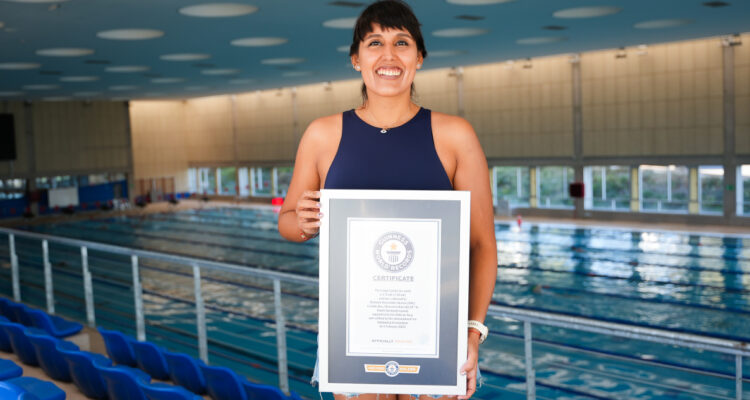 Bárbara Hernández Récord Guinness