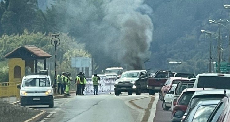trabajadores barricadas Cañete