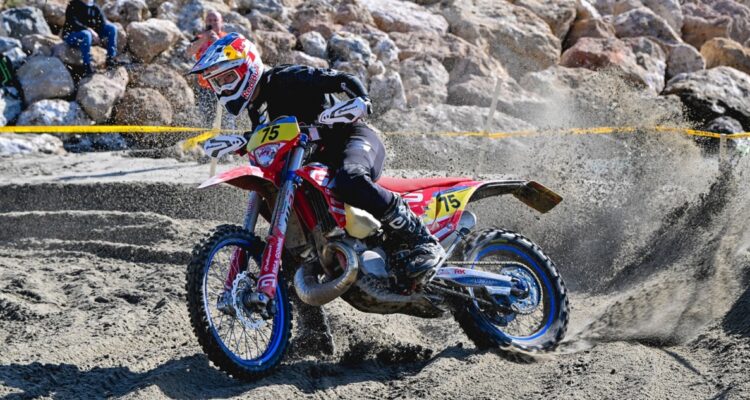 Benjamín Herrera y su difícil -y destacado- debut en Campeonato Italiano de Enduro