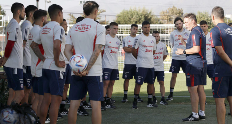 Berizzo entrenamiento La Roja