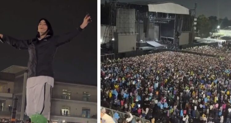 Billie Eilish cantó en show acústico en México ante más de 60 mil personas luego de cancelar concierto por fuertes lluvias