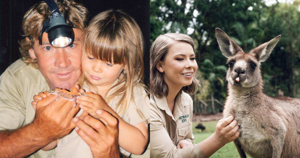 Bindi Irwin hija de Steve Irwin, en referencia a su diagnostico de endometriosis