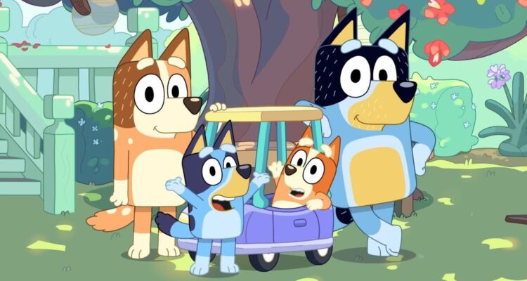Bluey y su familia