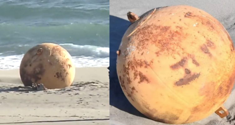 Bola misteriosa en Japón